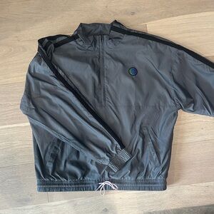 adidas Harden Men's Charcoal Windbreaker Jacket